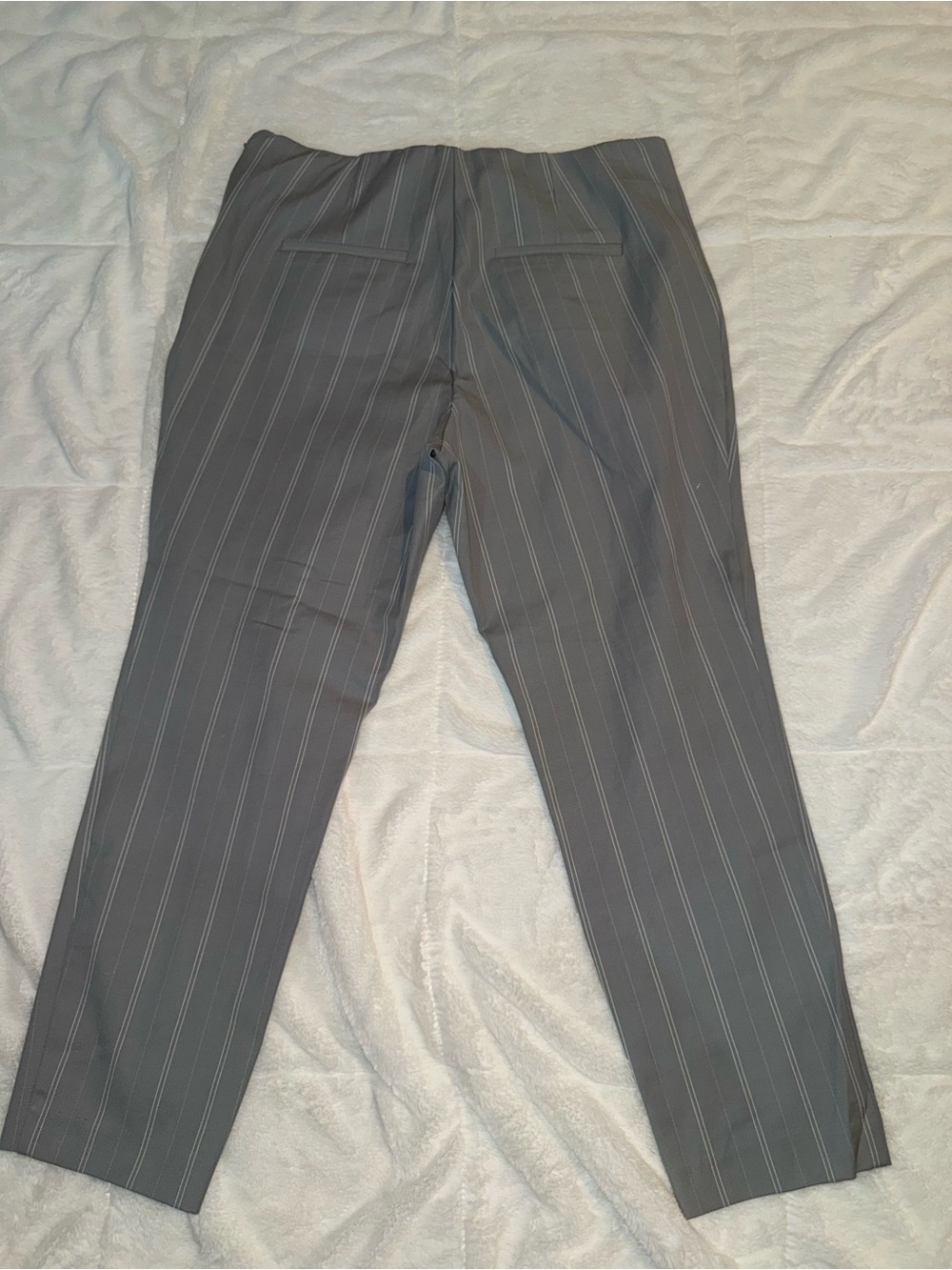 a new day Gray Pinstripe Dress Pants